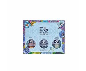 Edinburgh Gin Mixed Gift Pack | 3 x 20cl | The Classic London Dry 43% ABV, Rhubarb & Ginger Flavoured Gin 40% ABV and Raspberry Gin Liqueur 20% ABV | Tasting Pack | Ideal for Gifting for Gin Lovers