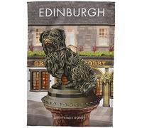 Edinburgh - Greyfriars Bobby tea towel
