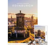 Edinburgh Jigsaw for Adults1000 Pieces Strengthen Mind Clarity And Sharpness Calm Serene Leisure Activity (50x75cm)