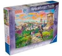 Edinburgh Romance 1000 Piece Jigsaw Puzzles for Adults and Kids Age 12 Years Up - Scotland
