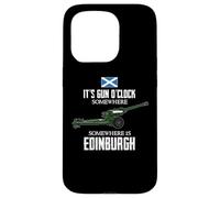 Edinburgh Scotland One O'Clock Case for iPhone 15 Pro