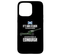 Edinburgh Scotland One O'Clock Case for iPhone 15 Pro Max