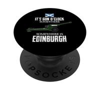 Edinburgh Scotland One O'Clock PopSockets Adhesive PopGrip