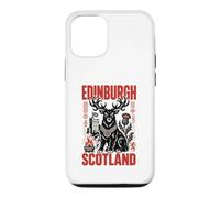 Edinburgh Scotland Stag Guardian Celtic Travel Art Case for iPhone 12/12 Pro