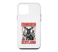 Edinburgh Scotland Stag Guardian Celtic Travel Art Case for iPhone 12 mini