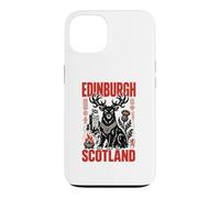 Edinburgh Scotland Stag Guardian Celtic Travel Art Case for iPhone 13