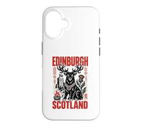 Edinburgh Scotland Stag Guardian Celtic Travel Art Case for iPhone 16
