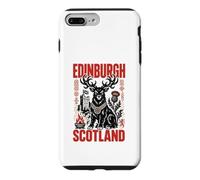 Edinburgh Scotland Stag Guardian Celtic Travel Art Case for iPhone 7 Plus/8 Plus