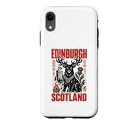 Edinburgh Scotland Stag Guardian Celtic Travel Art Case for iPhone XR
