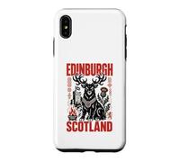 Edinburgh Scotland Stag Guardian Celtic Travel Art Case for iPhone XS Max
