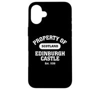 Edinburgh Scotland Tourist Spot Case for iPhone 16 Plus