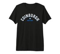 Edinburgh Scotland Tshirt | Vintage Scottish Capital tee Premium T-Shirt