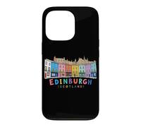 Edinburgh Scotland Victoria Street Colorful Doodle Art Case for iPhone 13 Pro