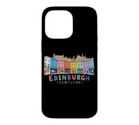 Edinburgh Scotland Victoria Street Colorful Doodle Art Case for iPhone 14 Pro Max