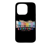 Edinburgh Scotland Victoria Street Colorful Doodle Art Case for iPhone 15 Pro