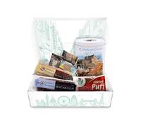 Edinburgh Scottish Confectionery Hamper with Vanilla Fudge, Shortbread, Tablet, Macaroon & Chocolate-Covered Honeycomb