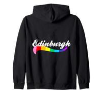Edinburgh UK Gay pride LGBTQI + queer love BRITAIN England Zip Hoodie