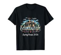 Edinburgh United Kingdom Spring Break 2026 Vacation Travel T-Shirt