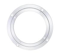 EdirFtra Aluminum alloy roller carousel, smooth carousel with rotating tray, dining table carousel base bearings, 30 cm / 12 inches