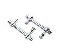 EdirFtra Shower Glass Door Handle - Complete Kit, Replacement Parts Space Aluminum Bathroom Small Door Handle, Adjustable Hole to Hole,2pcs