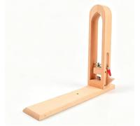 EdirFtra Wooden Stitching Pony with Adjustable Clamp for Leather Sewing