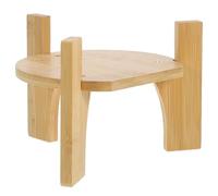 EdirFtra Wooden wine bottle thick bracket: bamboo water dispenser bracket is only suitable for family gatherings, bars, wedding services, wine, juice, tea