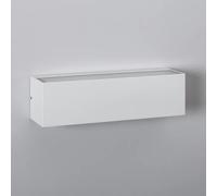 Edit 10W Lena Outdoor Daylight LED Up & Down Wall Light - White