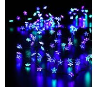 Edit 14.37M Pastel Micro Wire Star Garland Black