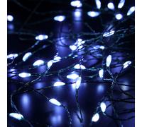 Edit 34.5M White LED Green Micro Wire Fairy Lights - 360 Lights