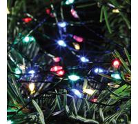 Edit 34.9M Multi Colour LED Green Micro Wire Fairy Lights - 360 Lights