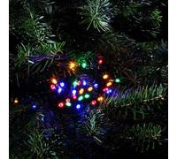 Edit 53.92M Multi Colour Led Multi-Function String Lights - Green Cable Multicolour