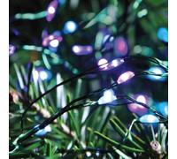 Edit 71.9M Pastel Led Green Micro Wire Fairy Lights Black