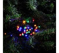 Edit 8.92M Multi Colour LED Multi-Function String Lights - Green Cable - 120 Lights