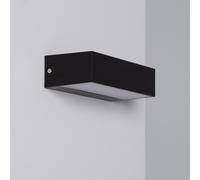 Edit 9W Galeo Cool White LED Outdoor Up & Down Wall Light IP65 - Black