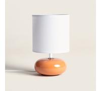 Edit Ava Ceramic Table Lamp - Orange