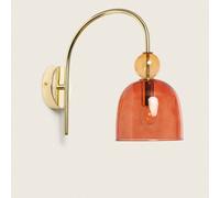 Edit Baudelaire Glass Plug In Wall Light - Red
