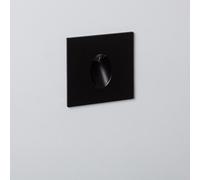 Edit Blake Warm White LED Recessed Wall Light - Black