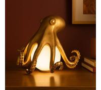 Edit Dave Usb Rechargeable Led Octopus Table Lamp Gold