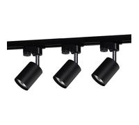 Edit Directional 1 Circuit Track Light Kit - Black - 3 Lights