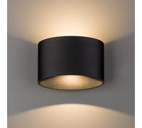 Edit Ellis LED Up & Down Bathroom Wall Light - Black