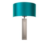 Edit Empire Flush Wall Light - Brushed Bronze & Teal