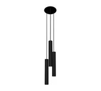 Edit Eye 3 Light Cascade Ceiling Pendant Black