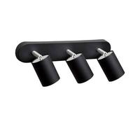 Edit Eye 3 Light Spotlight Plate Black