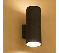 Edit Fog Outdoor Up & Down Wall Light - Dark Grey