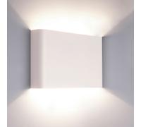 Edit Lighting Edit Haga Up & Down Wall Light In White Finish
