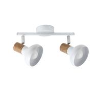 Edit Holly 2 Light Ceiling Spotlight Bar - White