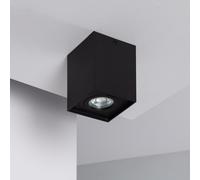 Edit Jasper Flush Ceiling Spotlight - Black