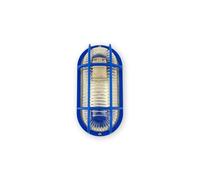 Edit Lighting Coastal Swell Outdoor Flush Wall Light - Blue
