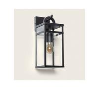 Edit Lighting Diana Outdoor Lantern Wall Light In Black Finish