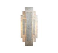 Edit Lighting Edit Aviator 2 Light Flush Wall Fitting in Antique Silver Finish